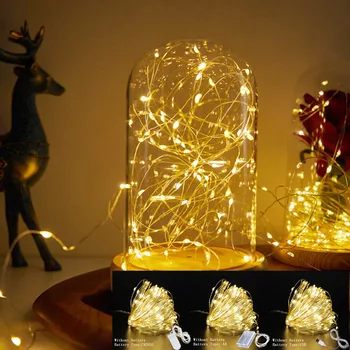 

New Year Decoration 5M/10M LED String Lights Christmas Decorations for Home Christmas Tree Christmas Gift Christmas Ornaments