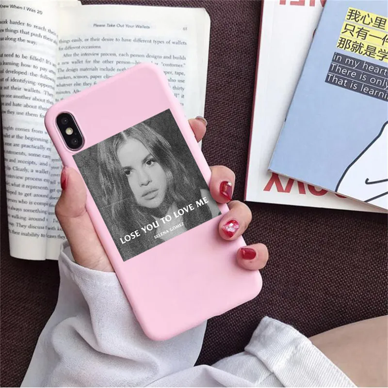 Selena Gomez Lose You To Love Me Case For iPhone 11 pro XR 7 Plus XS Silicone Phone Cover For iPhone 6S 8 6 Plus XS Max Case