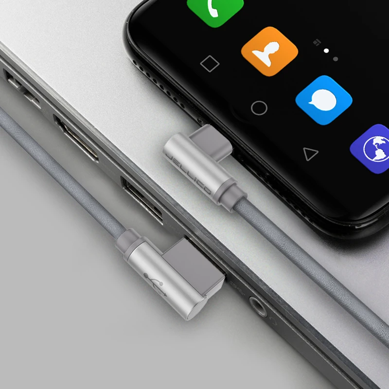 Jellico usb type-C кабель 3,0 Быстрая зарядка для samsung S10 huawei P30 Pro type-C мобильный телефон зарядный провод USB C кабель для S9 S8