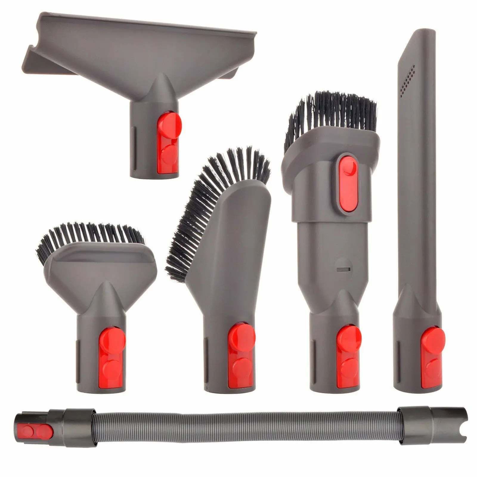 

Attachment Tools Hose Brush Mount Holder Kit & Accessories Storage Shelf for Dyson V7 V8 V10