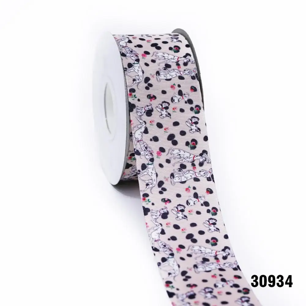 50 ярдов в размер мультфильм ленты напечатанные grosgrain ленты 30934 - Цвет: 30934