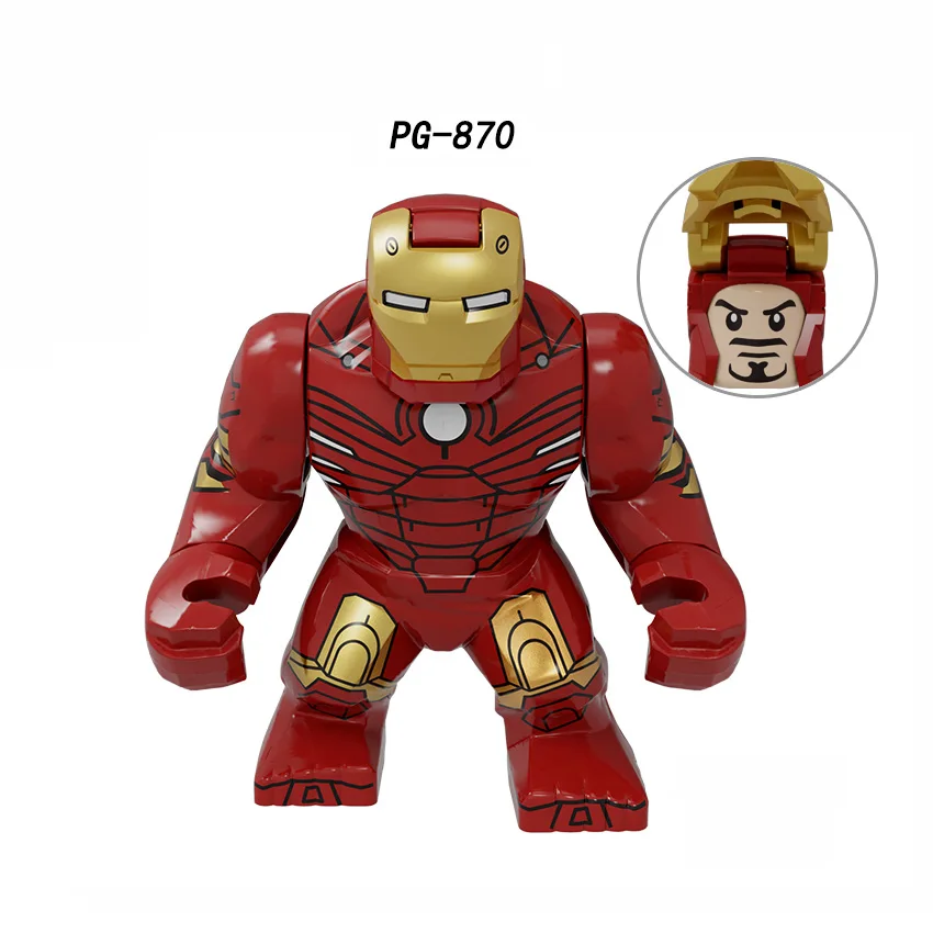 Большой размер Человек паук Железный человек Тор Marvel Мстители Фигурки Локи