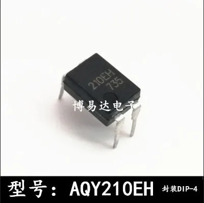 Оригинальное 50 шт. AQY210 AQY210EH 210EH DIP-4 оптосоединительное твердотельное реле |