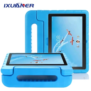

Shockproof Kids Case for Lenovo Tab P10 TB-X705L TB-X705F 10.1" Cover EVA Funda Tablet Stand for Lenovo M10 TB-X605L TB-X605F