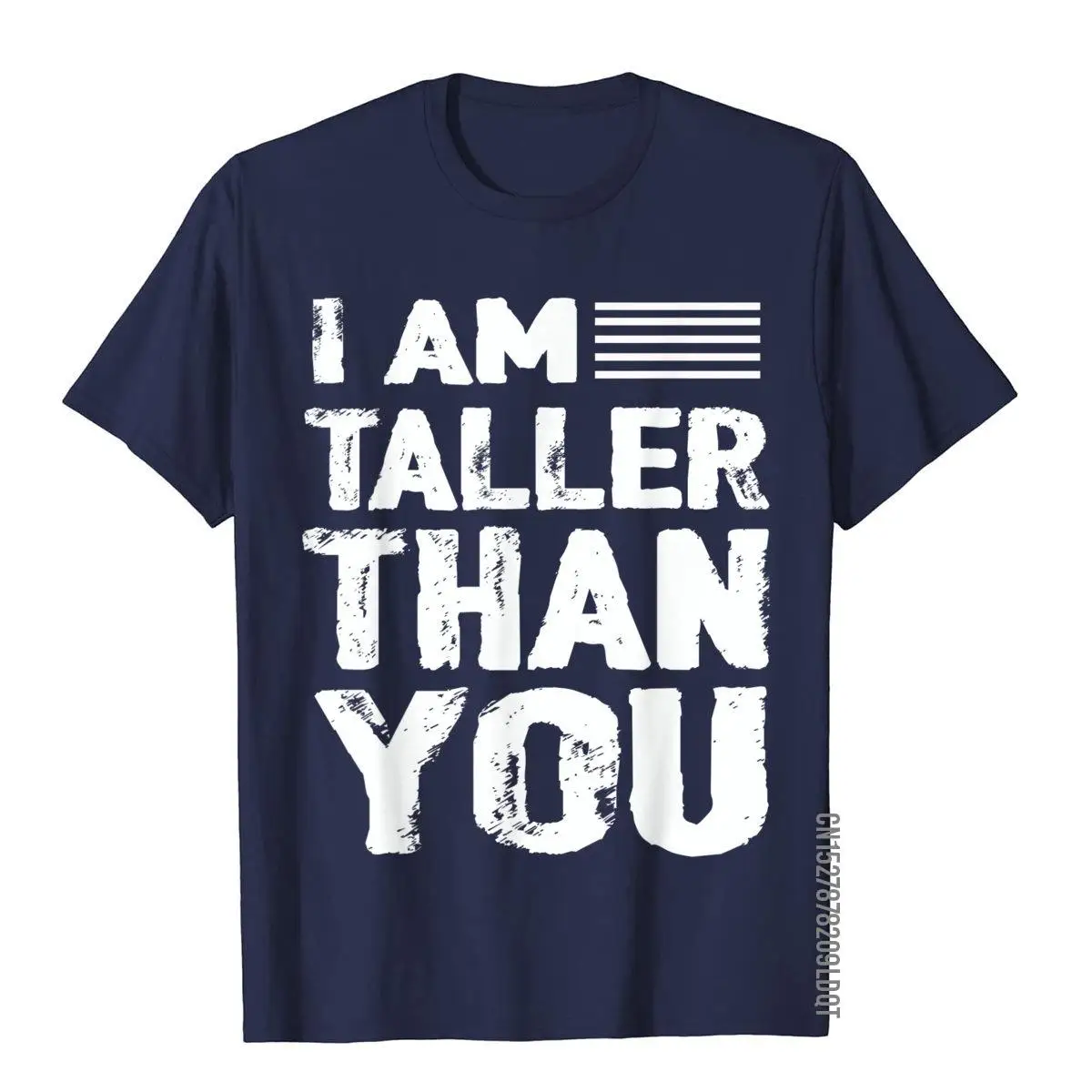 I'm Taller Than You Funny T-Shirt__B9178navy