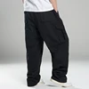 Plus Size 8XL140KG Autumn Winter Men cargo pants thick High street pants safari style pockets Skateboard out door straight pants 4