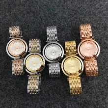 Новые кварцевые часы из нержавеющей стали для мужчин и женщин, модные роскошные ювелирные изделия, подарок, прецизионные мужские часы