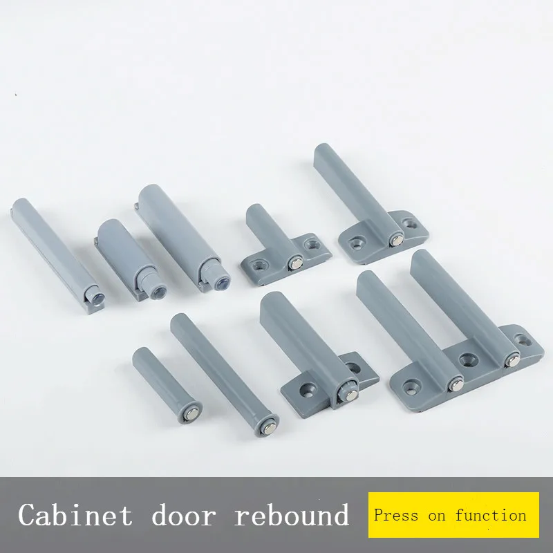Closet door drawer rebounder pressure opening damper system home