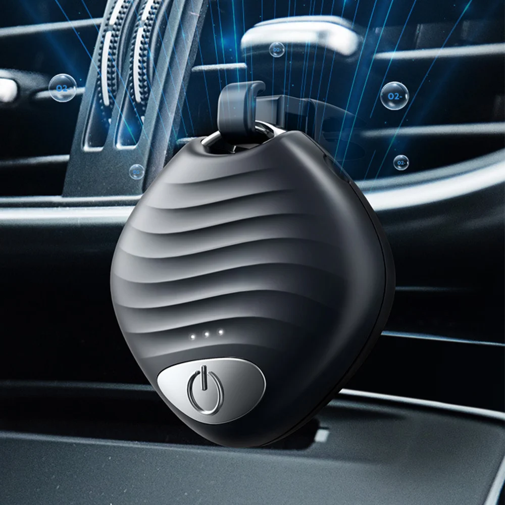 Home Office Car Negative Ion Personal Fresh Air Purifier Necklace