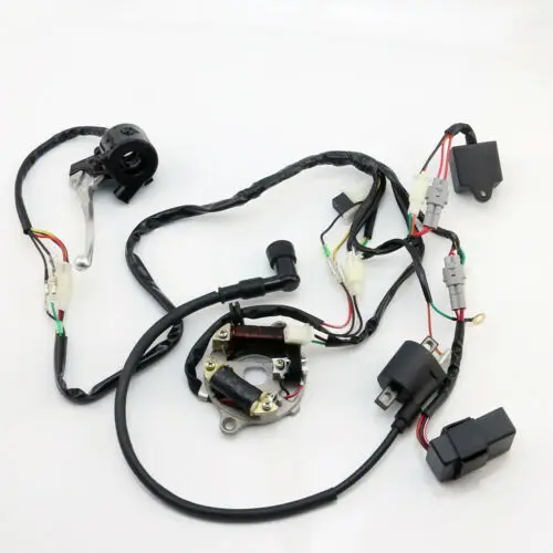 Pw50 Wire Wiring Harness Loom Ignition Switch Cdi Unit Stator