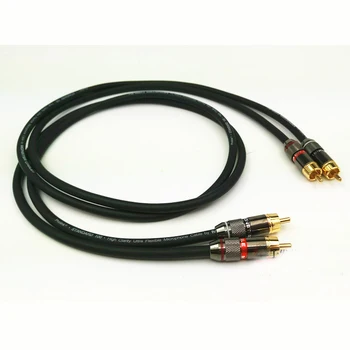 

hi-end M100 Series 100 HIFI amp audio cable, RCA interconnect cable, copper audio grade hifi cable, rca cable 0.5m 1m 2m 1.5m