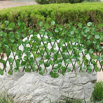 

Artificial Garden Plant Fence UV Protected Privacy Screen Outdoor Indoor Use Garden Fence Backyard Home Decor Greenery Walls