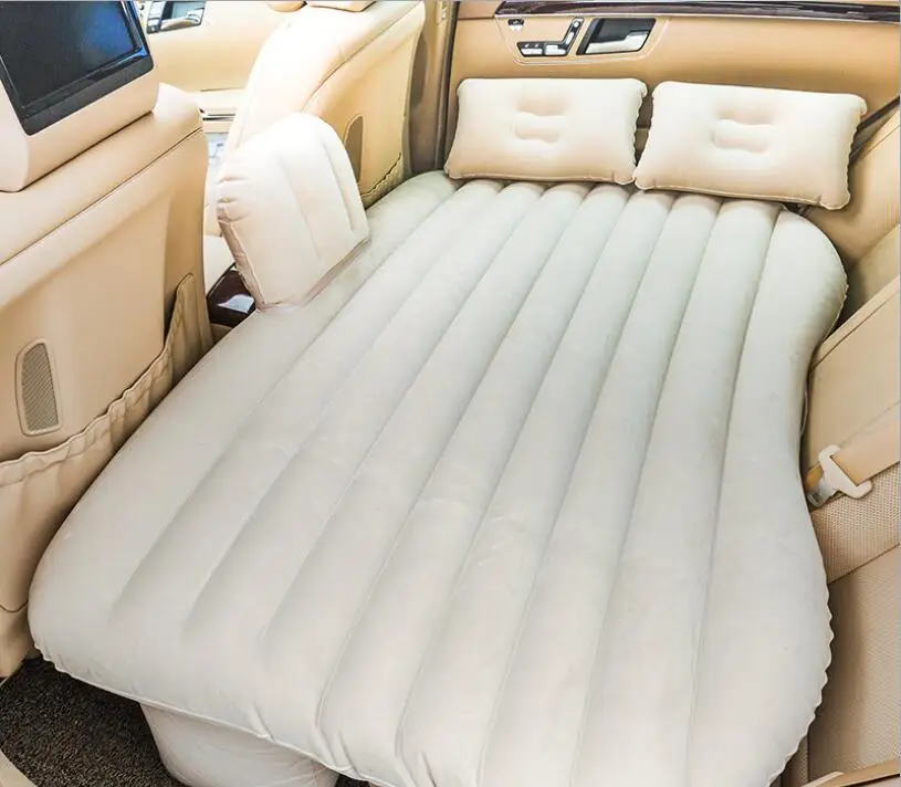 Прочный автомобильный надувной матрас на заднем сиденье для путешествий, влагостойкий надувной матрас, надувная кровать для салона автомобиля