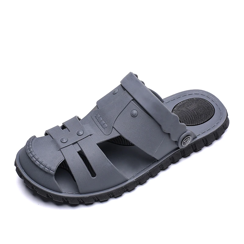 

New style Beach Shoes Outdoor Sandals Breathable Sandals Men Antiskid Slides Couples Flip Clogs Slip-on Croc Zapatillas