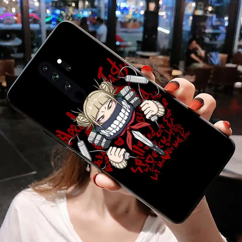 KPUSAGRT Toga Himiko Anime My Hero Academia Phone Case for Redmi Note 9 8 8T 8A 7 6 6A Go Pro Max Redmi 9 K20 4X xiaomi leather case cover Cases For Xiaomi