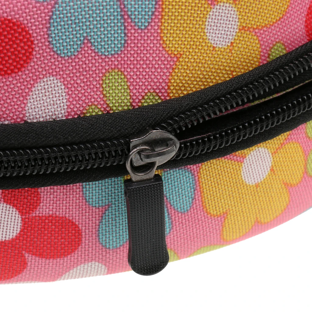 Funda protectora dura rosa y flor gafas de Snowboard de esquí de las señoras caja de gafas