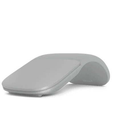 New Silver Microsoft Arc Touch Bluetooth мышь поверхность дуги технология Blueshin креативная Складная сенсорная мышь Pro5/4Go поверхность для ноутбука - Цвет: New Silver