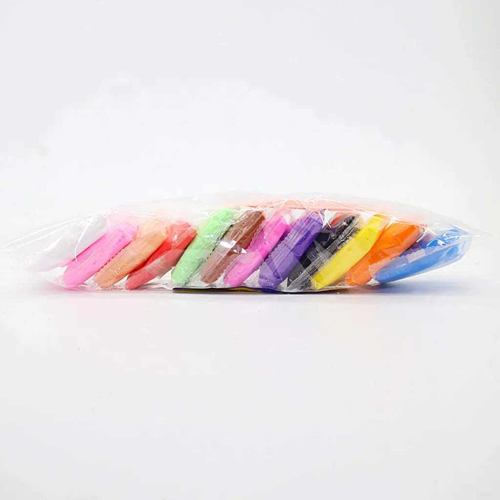 Soft Clay DIY Toys Children Educational Plasticine Colorful Kids Gift Child Creativity Imagination Education toys #B