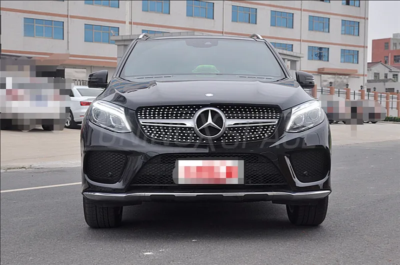 Передняя решетка решетки сетки гриль подходит для Mercedes Benz GLE W166 вентиляционное отверстие