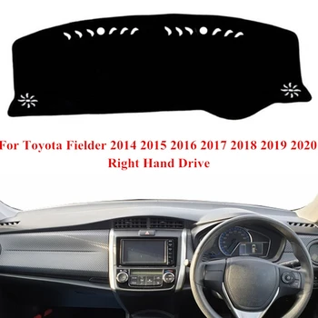 

Car Dashboard Cover Dash Mat Carpet Cape For Toyota Fielder 2014 2015 2016 2017 2018 2019 2020 Anti-sun Sun shade
