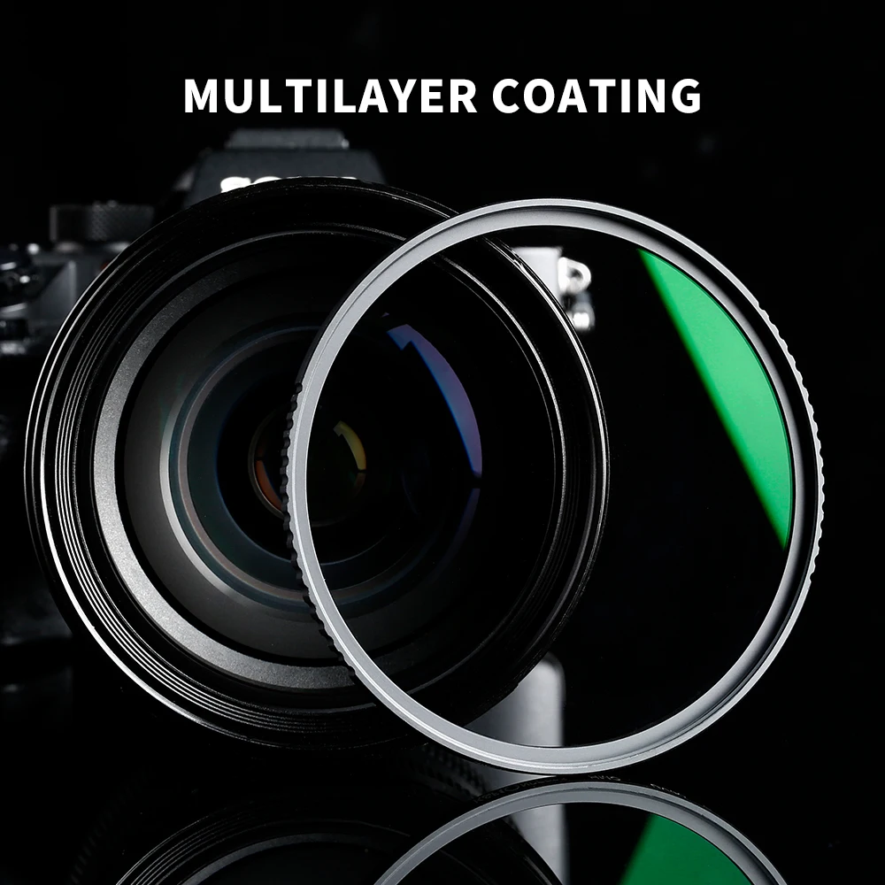 UV Filter K&F CONCEPT UV Filter Lens MC Ultra Slim Optics Multi Coated Protection 37mm 49mm 52mm 58mm 62mm 67mm 77mm 82mm