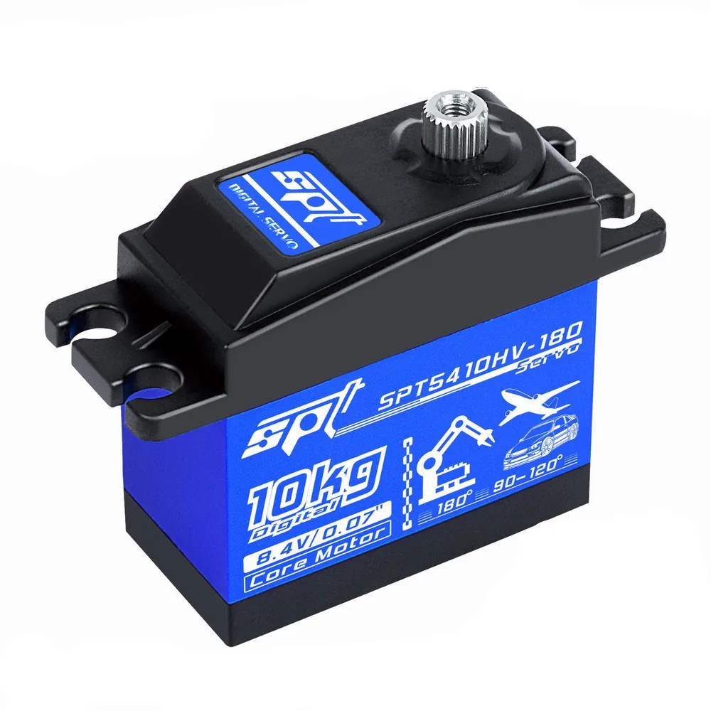 SPT5410HV-180 10 кг высоковольтный высокоскоростной цифровой сервопривод для