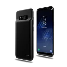 Чехол для samsung Galaxy S8 Plus из мягкого ТПУ с рамкой для зарядного устройства, расширенный внешний аккумулятор, чехол для зарядки для samsung S8 Plus, чехол для питания