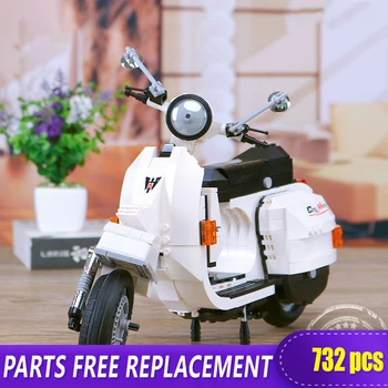 

Techinc 03002 Blocks Toys Little Sheep Motorbike Bricks with Figure Vehicle Motorcycle Series Building Model Boy‘s Gift