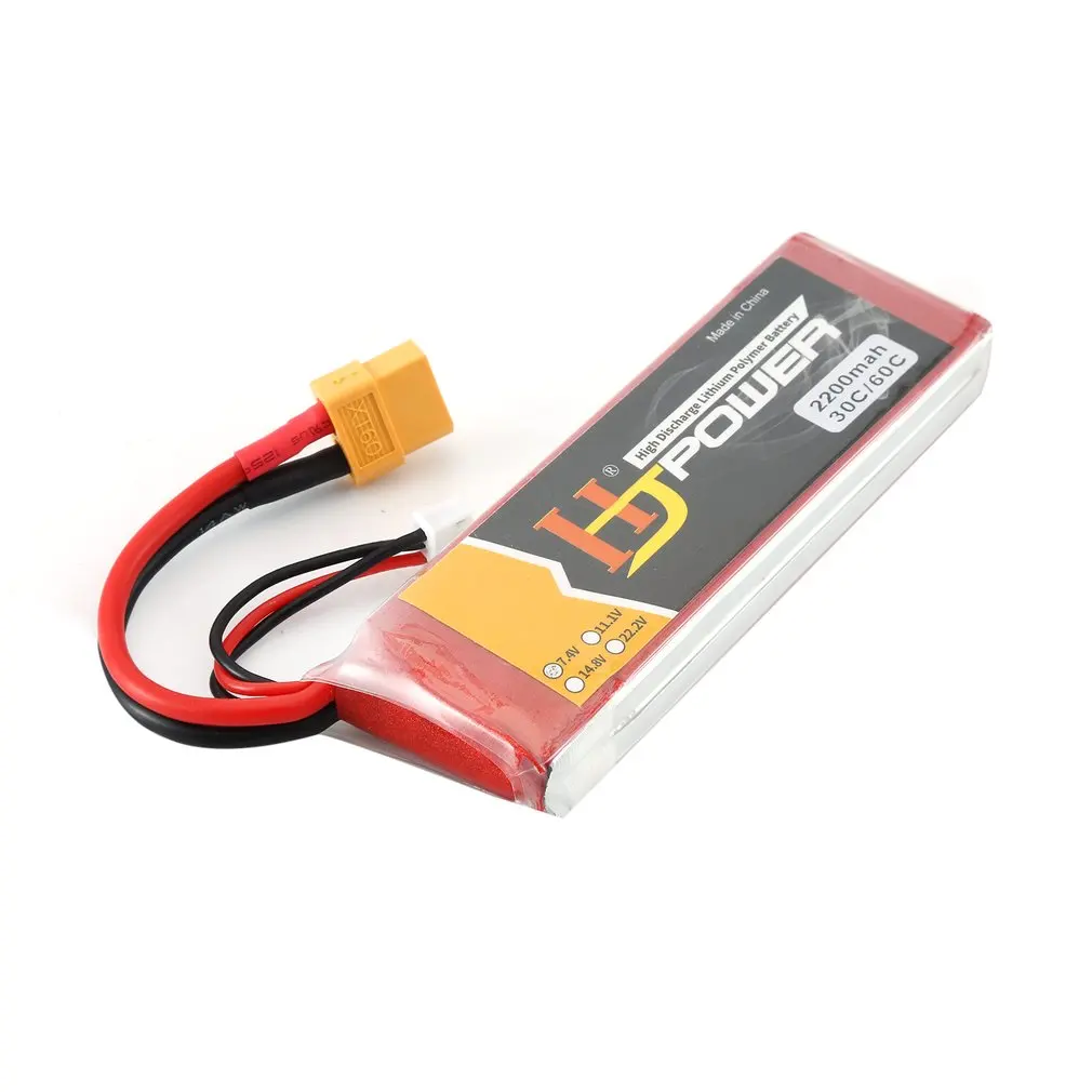 HJ 7,4 V 2200MAH 70C 2S Lipo аккумулятор XT60 разъем Перезаряжаемый для RC гоночный Дрон вертолет модель автомобиля лодки