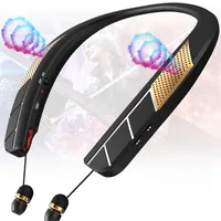 Bluetooth LZ-6 LZ-5 5.0 Neckband Headset Wireless Earphone Speaker Headphone Waterproof Sport Headset With Mic NoiseCancelling - Image 3