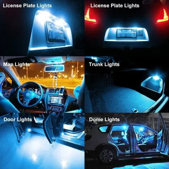 

Bulbs Car lights 12V Dome License Plate Accessory 20Pcs Parts Replacement