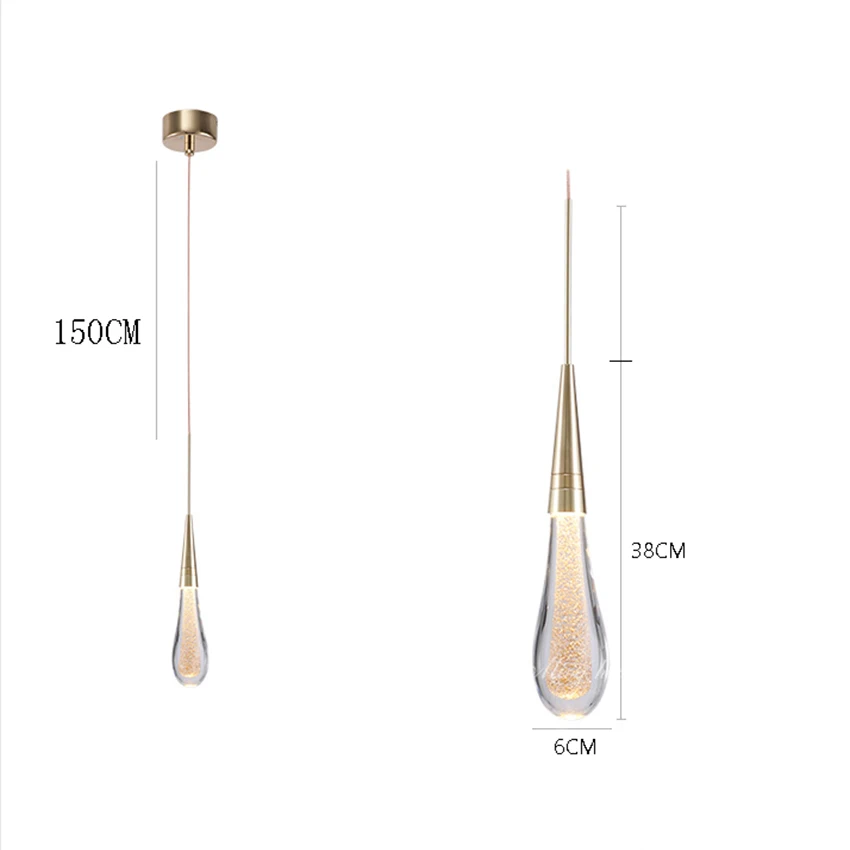 Современный светодиодный подвесной светильник с кристаллами, лофт, лестница, гостиная, зал, интерьер, Декор, Скандинавская вилла, подвесной светильник, освещение, подвесной светильник