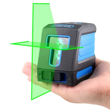 

2 Line Green Beam Vertical Infrared Laser Level Meter Laser Level Instrument Self-leveling Laser Diagnostic Tools