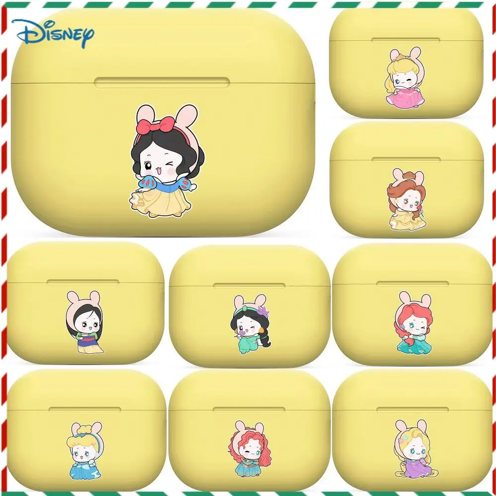 

Disney Princess Silicone Case For AirPods Pro 3 2 1 Case Cover Coque Wireless Bluetooth Headphones Cover On AirPods Pro Funda co