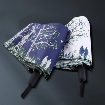 

Mini Windproof Travel Folding Umbrella Women Art Rain Small Sun Girls Umbrella Sonnenschirm Rainy Umbrella Outdoor L