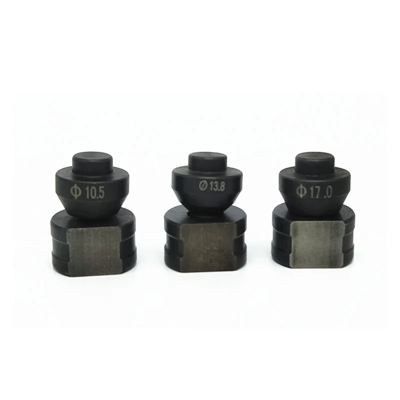 

1 шт. обрезанная круглая штамповка для быстрой гидравлической штамповки, ручной штамповочный станок для стальных пластин/медная шина, Дырокол