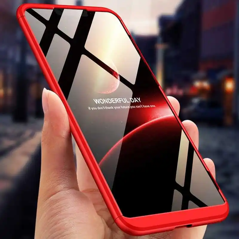 

Mokoemi Fashion 360 Full Protection Armor 6.26"For Huawei Honor 8c Case For Huawei Honor 8c Cell Phone Case Cover