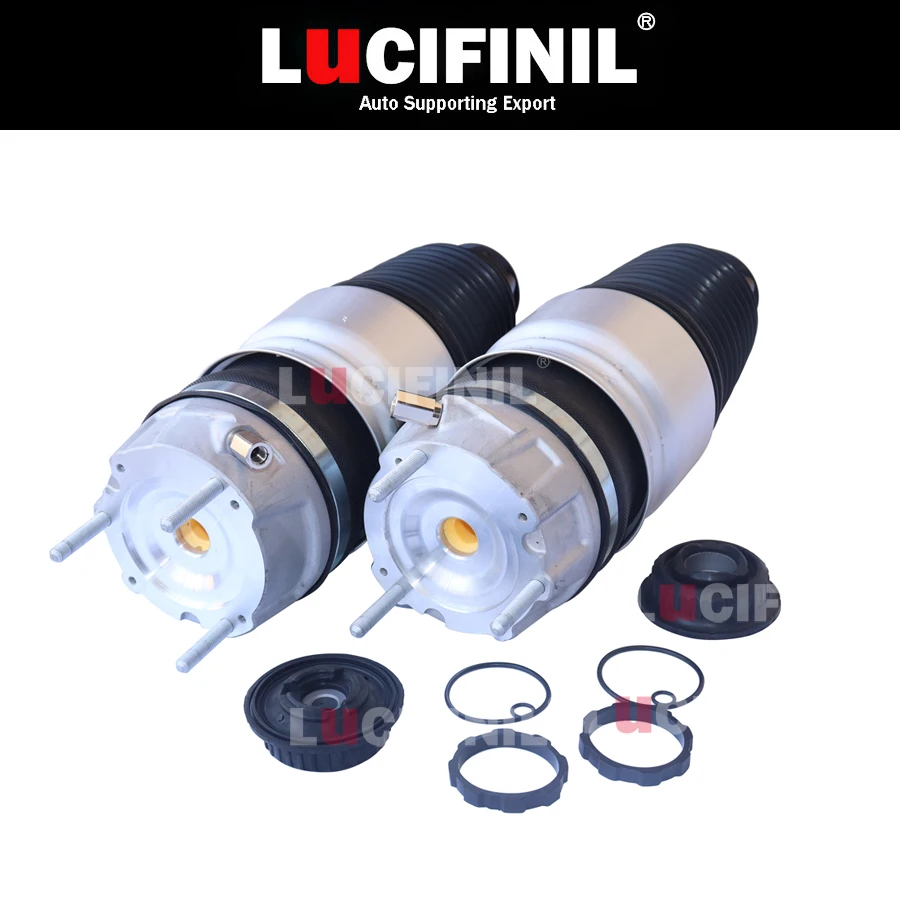 LuCIFINIL 1 * пара 2011-2013 Передняя Пневматическая подвеска пружина для Audi Q7 Porsche Cayenne