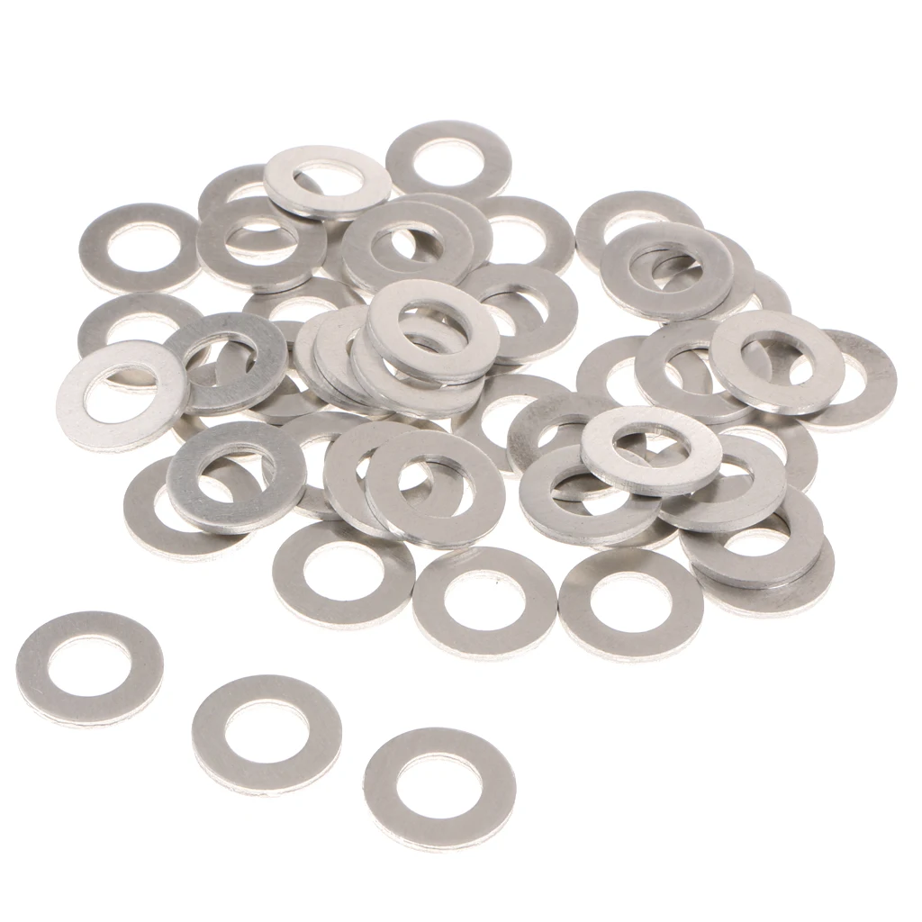 

50x M12 Oil Drain Plug Seal Gasket Seal Washer Ring For Toyota 90430-12027