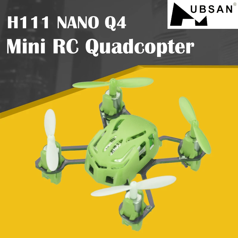 Hubsan H111 Q4 NANO 2 4 ГГц 4CH 6-осевой гироскоп мини-Квадрокоптер с дистанционным