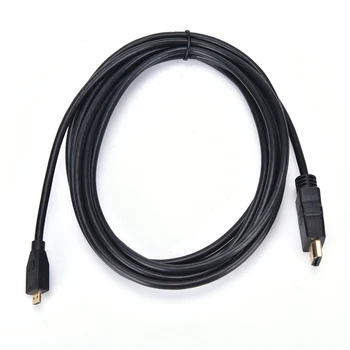 

1.5M/1.8M/3M HDMI Male To Male Extension Cable HDMI v1.4 Male to Micro HDMI Male Adapter Converter Cable Cord HD 4K 1080P 1PC