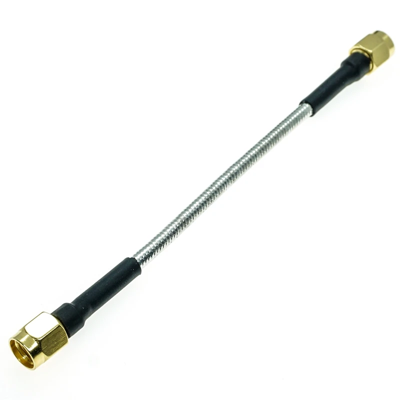 Cavo Coassiale RG402 SMA A RP-SMA Cavo Coassiale RF RG402 Blu, Con Connettori SMA Maschio Angolato A RP-SMA Maschio Angolato, Trecciato Sg Racing - Foto 6