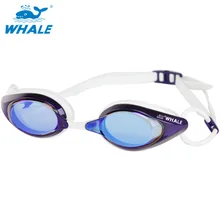 Настраиваемые китовые очки гальванические высокой четкости противотуманные плавательные очки профессиональные взрослые соревнования силикагель гонки