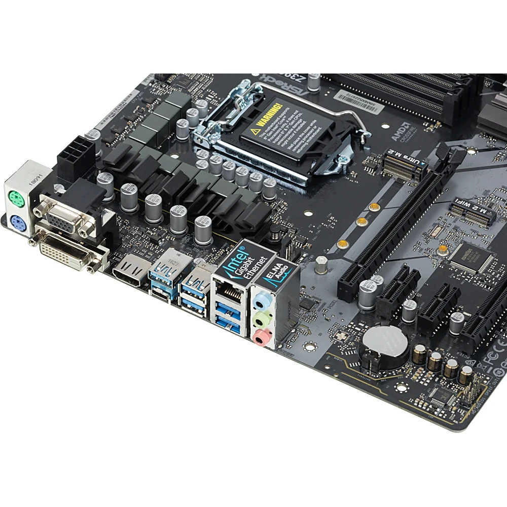 Материнская плата Asrock Z390M PRO4 Soc-1151v2 Intel Z390 4xDDR4 mATX AC`97 8ch(7.1) GbLAN RAID+VGA