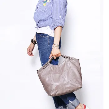 

Fashionable young female bag original designer high quality leather shoulder messenger bag handbag large capacity handbag bigbag