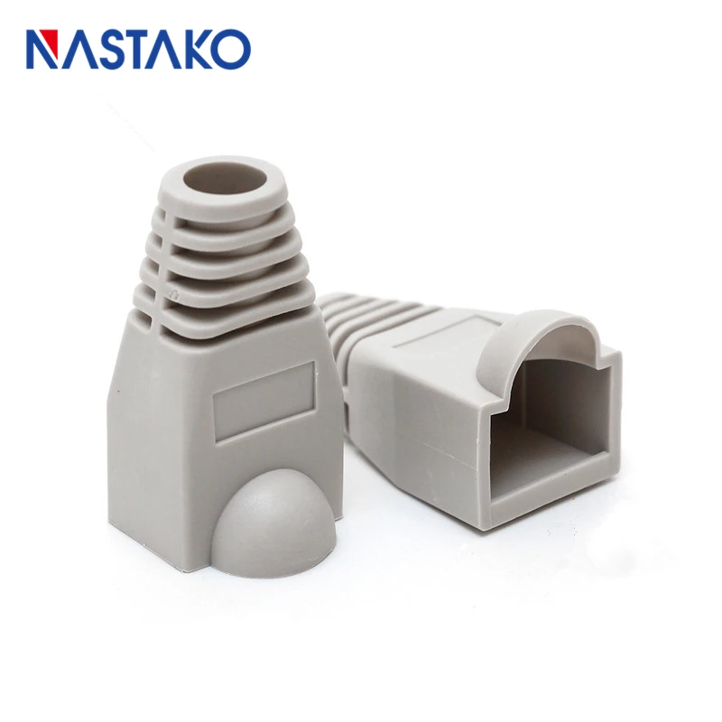 NASTAKO Cat5 Cat5e Cat6 RJ45 разъем крышка крышки кабеля Ethernet соединитель сети модульный