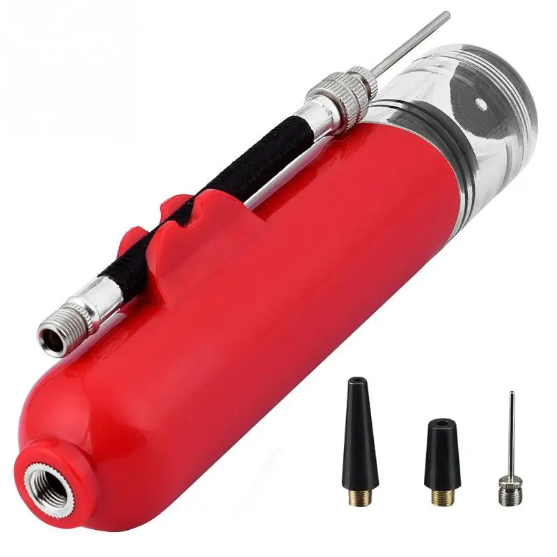 

Football Soccer Ball Pump Inflator Lightweight Inflator Needles Volleyball Hose Holder Multifunctional Nozzle Electric Scooter