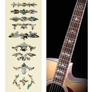 

Thin Inlay Sticker Fretboard Decals Marker DIY For Electric Acoustic Guitar