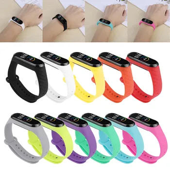 

25# Compatible For Xiaomi Mi Band 4 Wristband Replacement Band Sport Silicone Bracelet Quick Release Kit Watch Accessories
