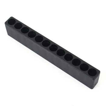 

10Pcs Set 12 Holes Hex Shank Screwdriver Bit Holder Plastic Screwdriver Head Storage Drill Bit Stand For Power Accessories